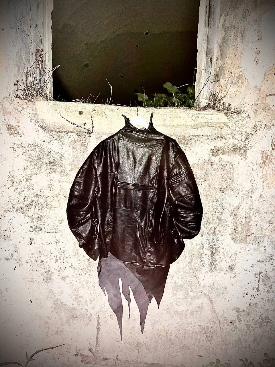 Leather jacket «angel cover», image 10
